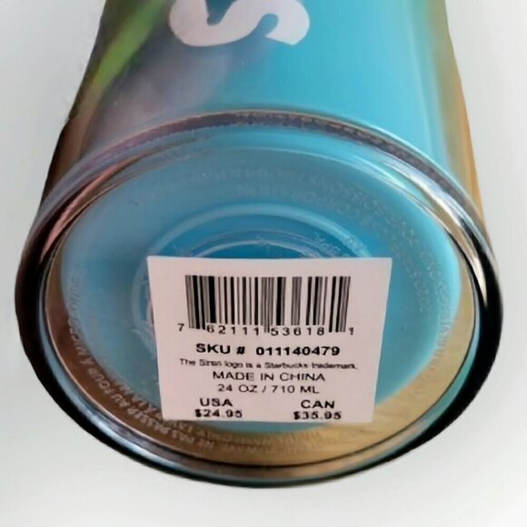 Starbucks Blossom Color Change Tumbler 24oz - Picture 2 of 3